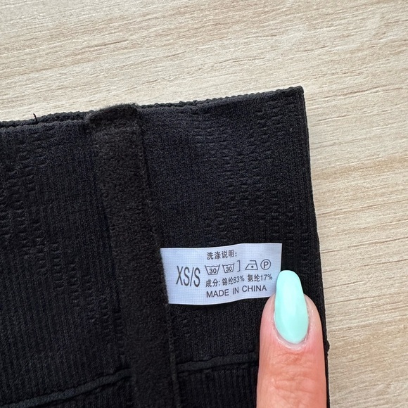 New HourglassGal Seamless Black Waist Smoother Cincher Back Brace, Small - Picture 5 of 5